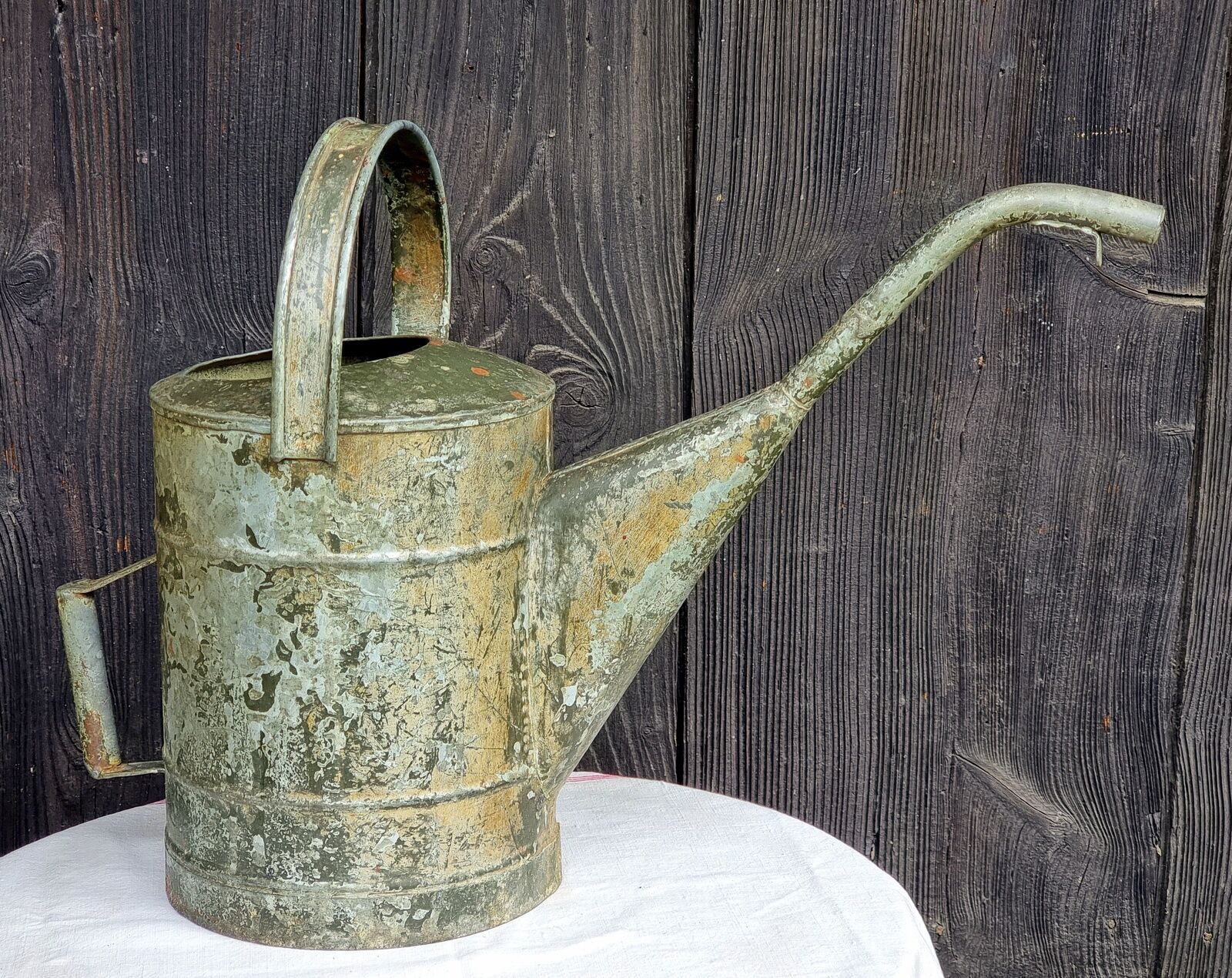 Industrial zinc watering can