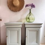 Pair of refurbished bedside tables