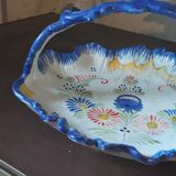Beautiful fruit cup with Quimper handle