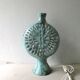 Flower Camos Vallauris 70s ceramic lamp