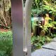 Vintage coffee table square smoked glass 1960s-1970s