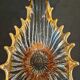 Crystal and gold centrepiece Royal Crystal of Bayel 1950