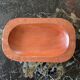 Tray in solid exotic wood
