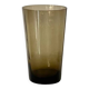 Smoked glass vase from the 70s
