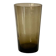 Smoked glass vase from the 70s