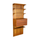 Wall system writing desk Poul Cadovius in teak 1960