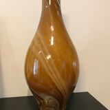 Vase couleur ambrée