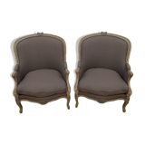 Pair of Louis XV-style shepherdesses