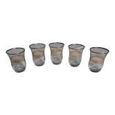 5 verres à thé
