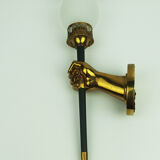 Pair of torch sconces