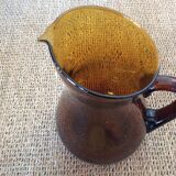 Amber pitcher