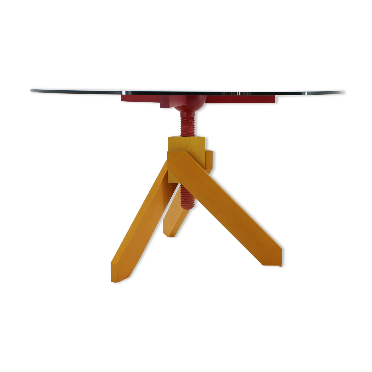 1980s Raul Barbieri Table and Stools for Rexite ,Italy