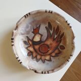 Ceramic ashtray signed JG Picard