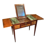 18th-century hairdresser with Louis XVI marquetry decoration.