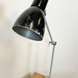 Black Industrial Table Lamp from Elektrosvit, 1970
