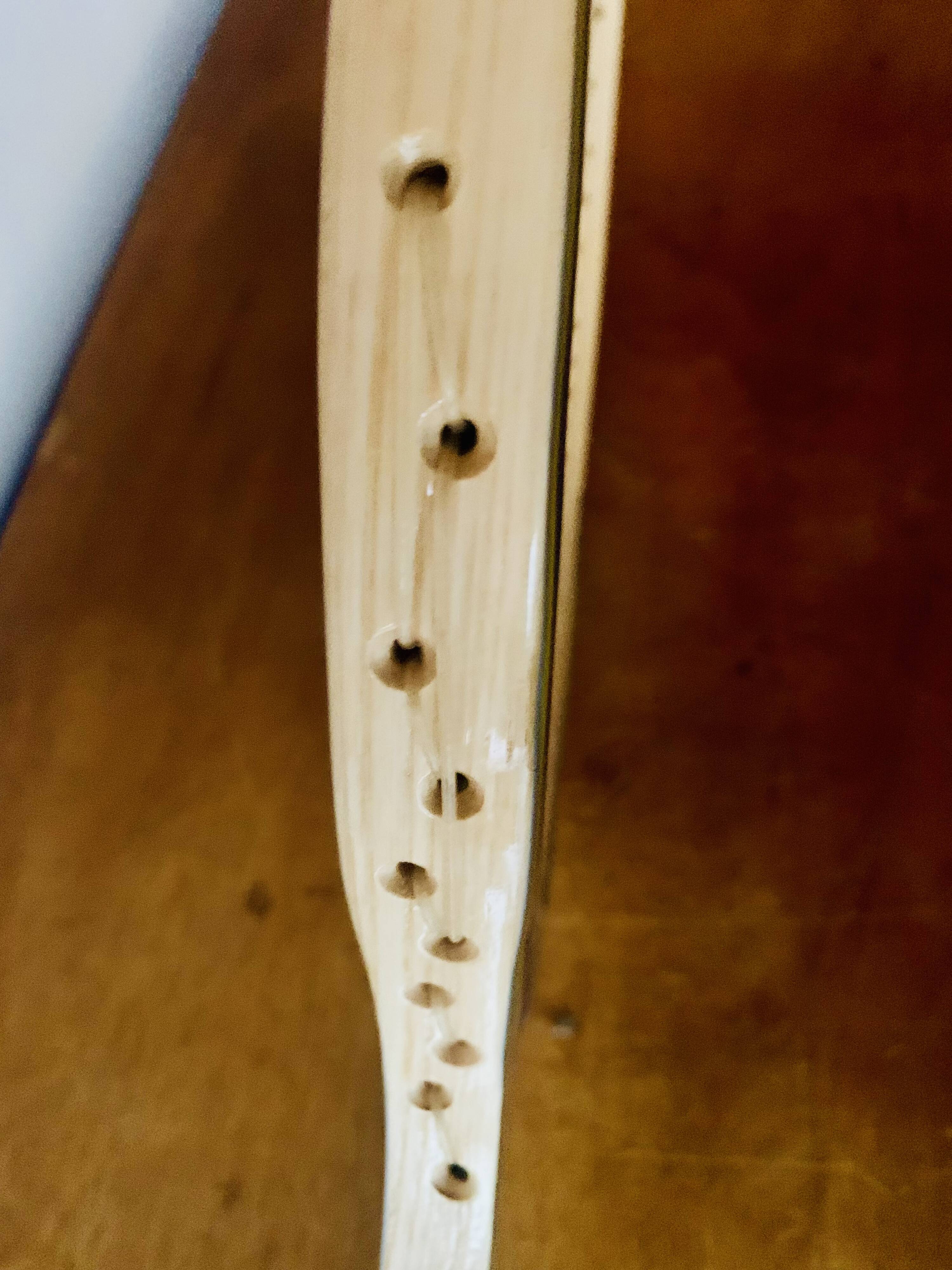 Vintage Snauwaert tennis racket in its case