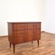 Mid-Century Danish Teak Chest of Drawers, 1960s.