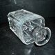 Manhattan model St. Louis cut crystal whisky decanter