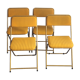 4 vintage Lafuma folding chairs