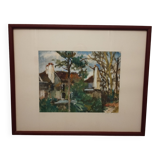 Gouache from the Jardin des Plantes in Paris