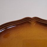 Glazed ceramic serving dish Creation A. Ferlay Vallauris