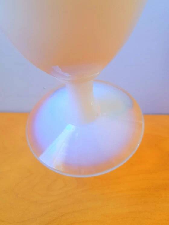 Lampe en opaline Sèvres France