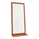 Scandinavian teak wall mirror 1960