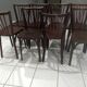 Suite of 8 chairs by Bistrot Baumann 1968