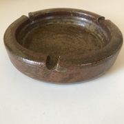 Ashtray in vintage stoneware 60s