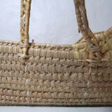 Old rattan baby cuff
