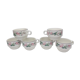 Lot 6 chocolate cups Villeroy and Boch Palermo cardboard