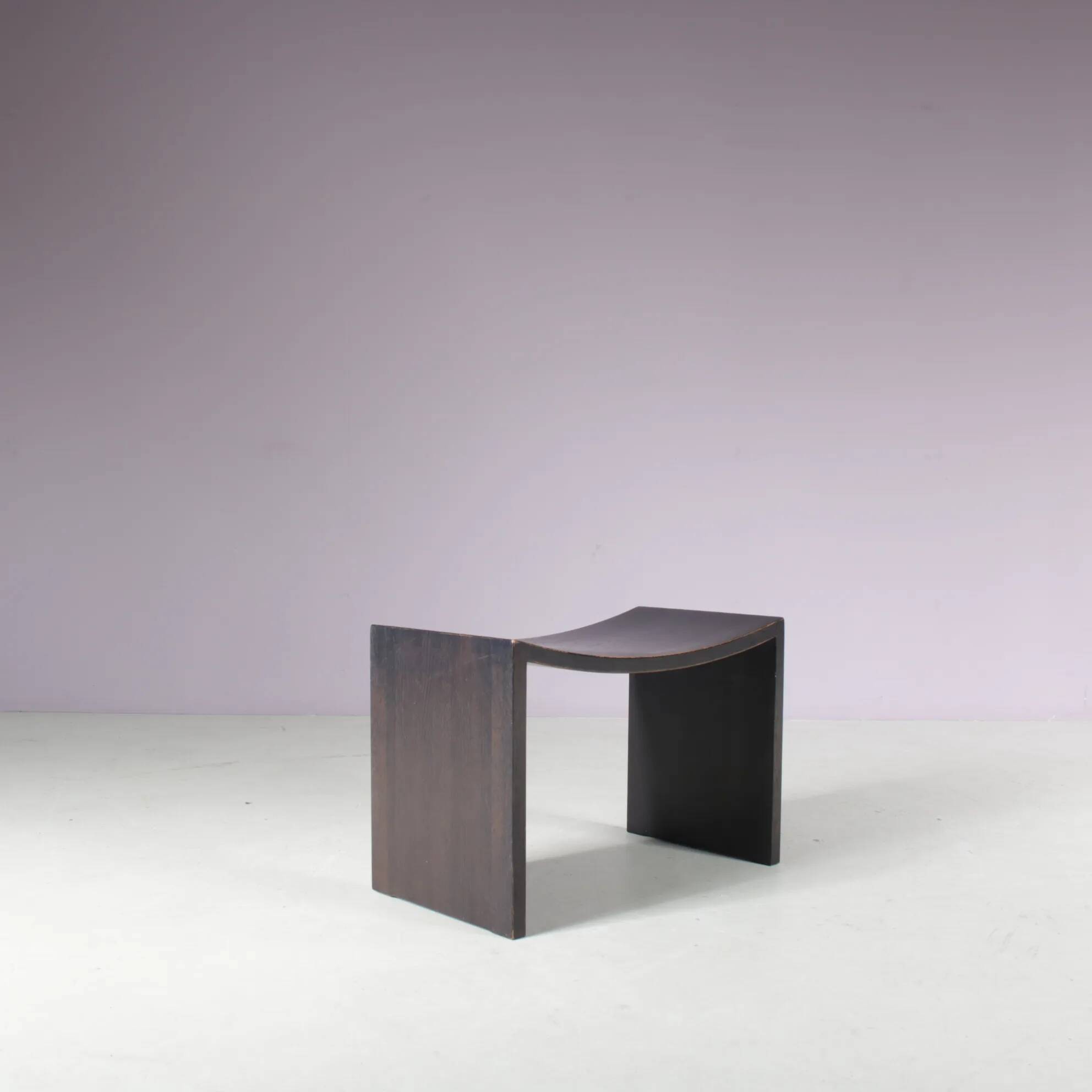 Tabouret "Chiasso" des années 1990 par Danilo Silvestrin pour Lambert, Allemagne