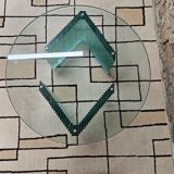 Italian glass coffee table 1970s