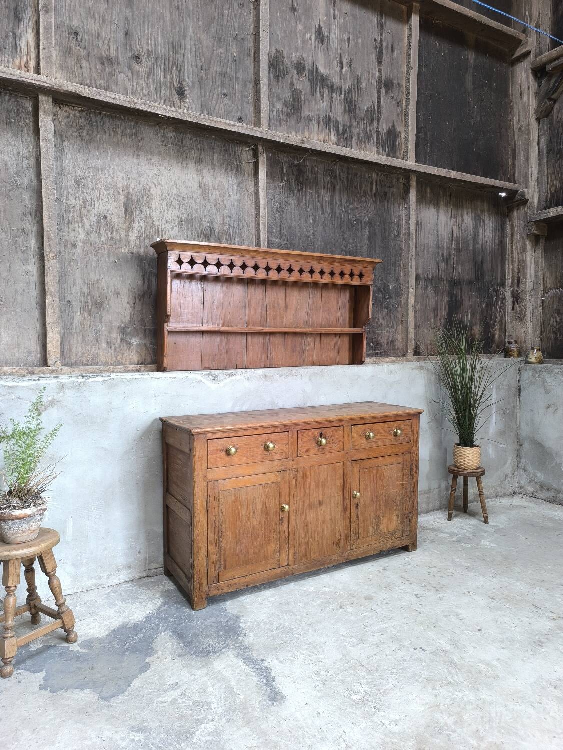 Pine sideboard from 1900