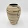 Vase céramique mat motif abstrait West-Germany 50's
