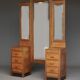 Art Deco /Hague School oak Dressing Table. 1930s