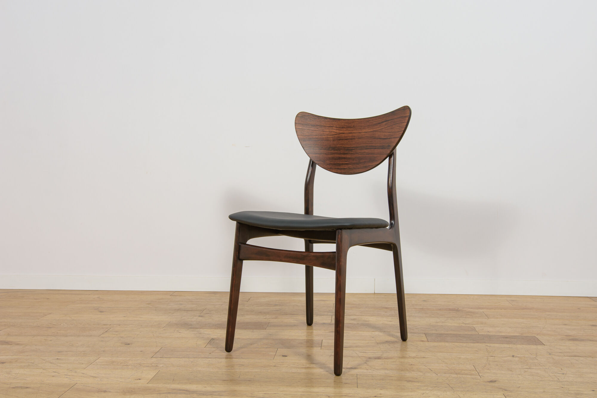 Mid-Century Rosewood Dining Chairs, Denmark, 1960s, Set of 4