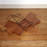 50 years teak wall shelf