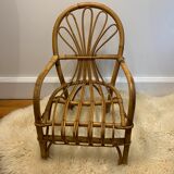 Small rattan chair for children