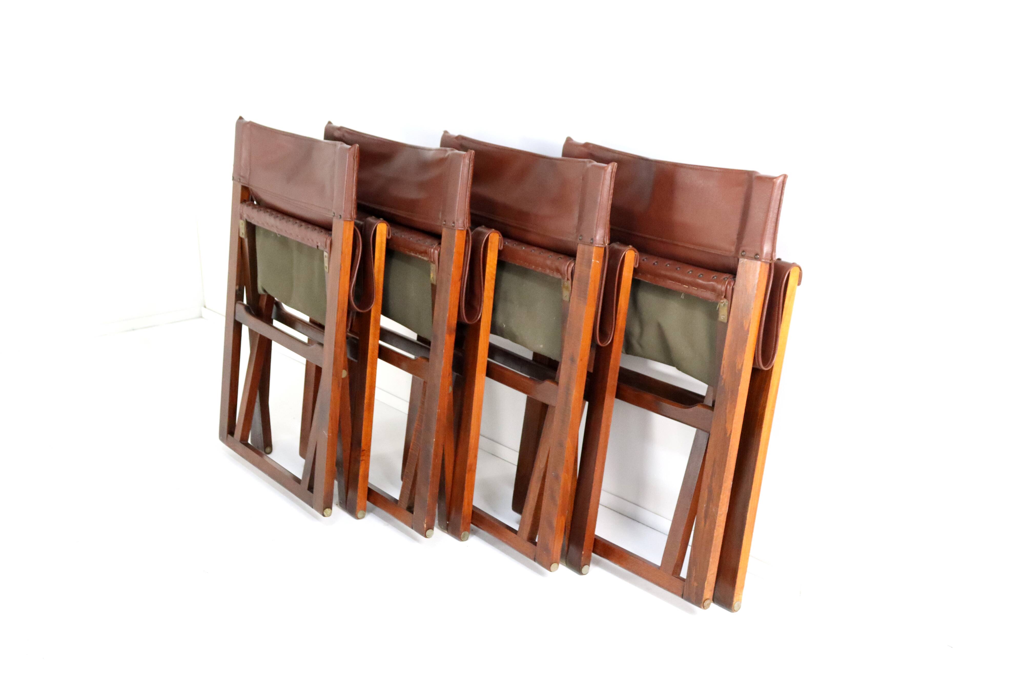 Folding safari chair | 4 stuks op voorraad