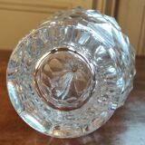 Carved crystal decanter 19th century