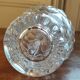 Carved crystal decanter 19th century