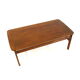 Vintage teak coffee table made in the 1960s