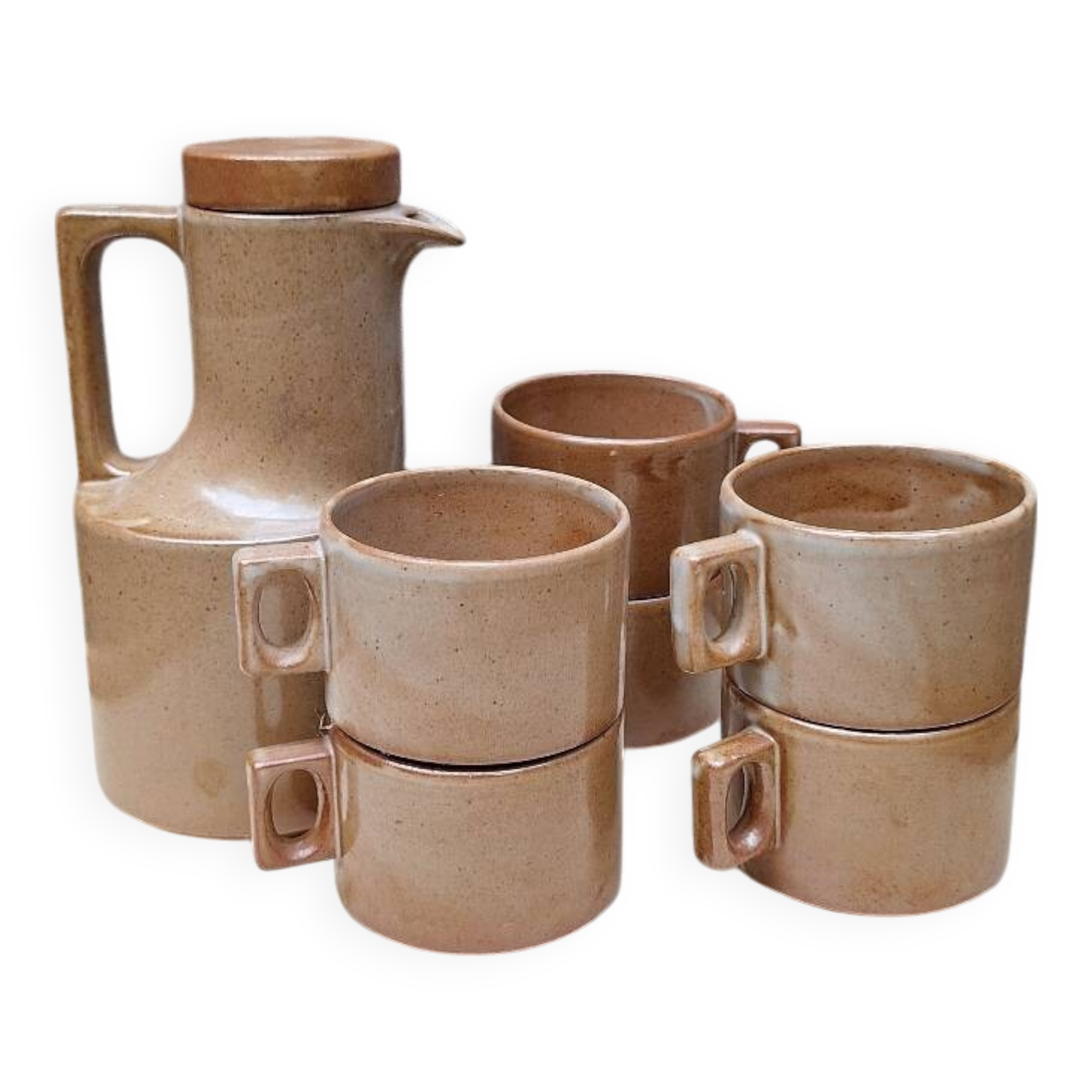 Brenne stoneware coffee service