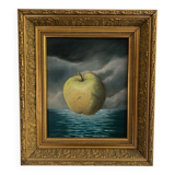 "apple" acrylic on canvas