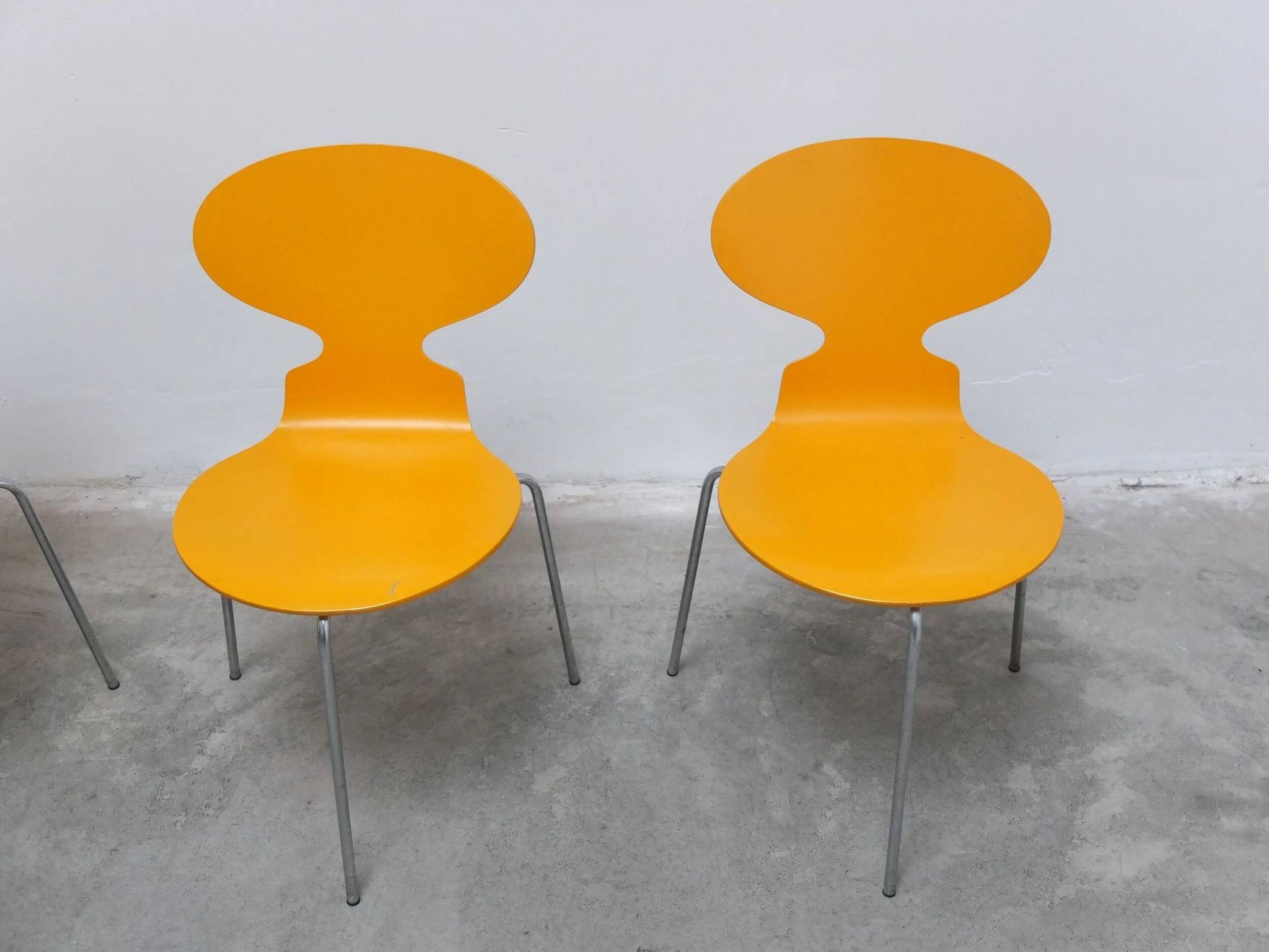set of 4 'Ant' chairs by Arne Jacobsen for Fritz Hansen, 1974