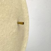 Mid-century minimalist fiberglass ceiling light, 1960s