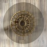 Rattan coffee table