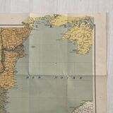 Map of the Balkan Peninsula from the 1940s