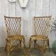 Louis Sognot rattan chairs